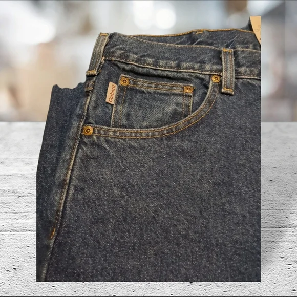 NWOT Carhartt men's jeans loose fit jeans size 42/34 - Picture 10 of 14